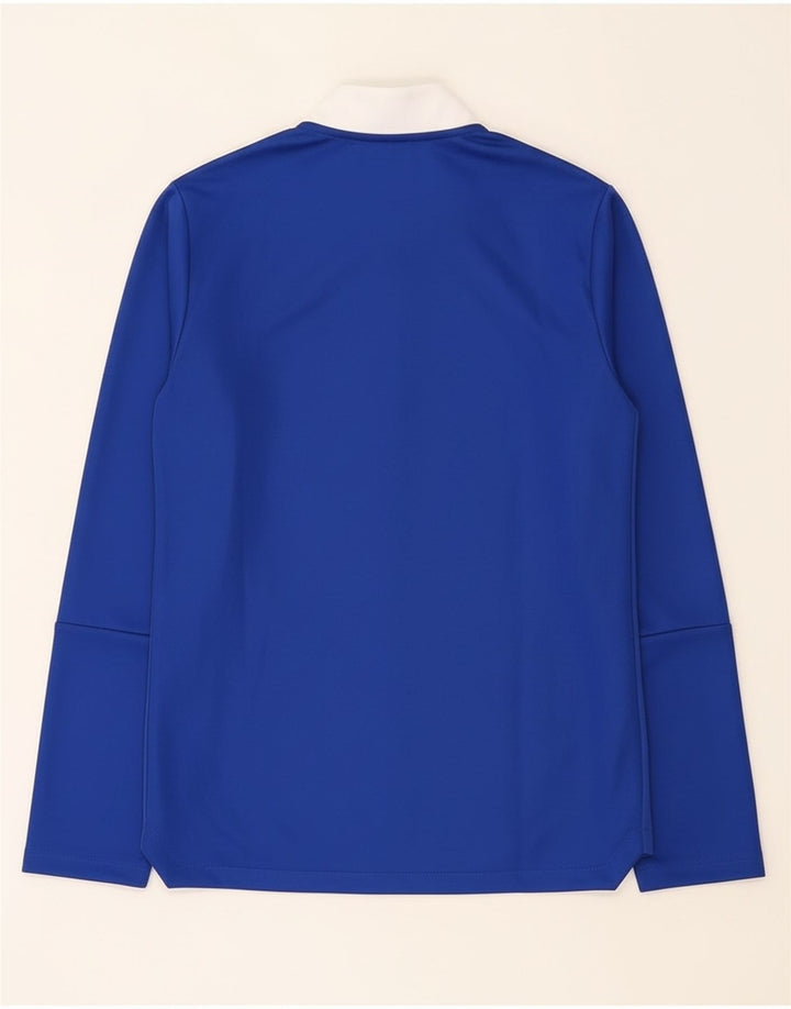 Adidas Boys Aeroready Tracksuit Topjakke 15-16 år Blå Colourblock