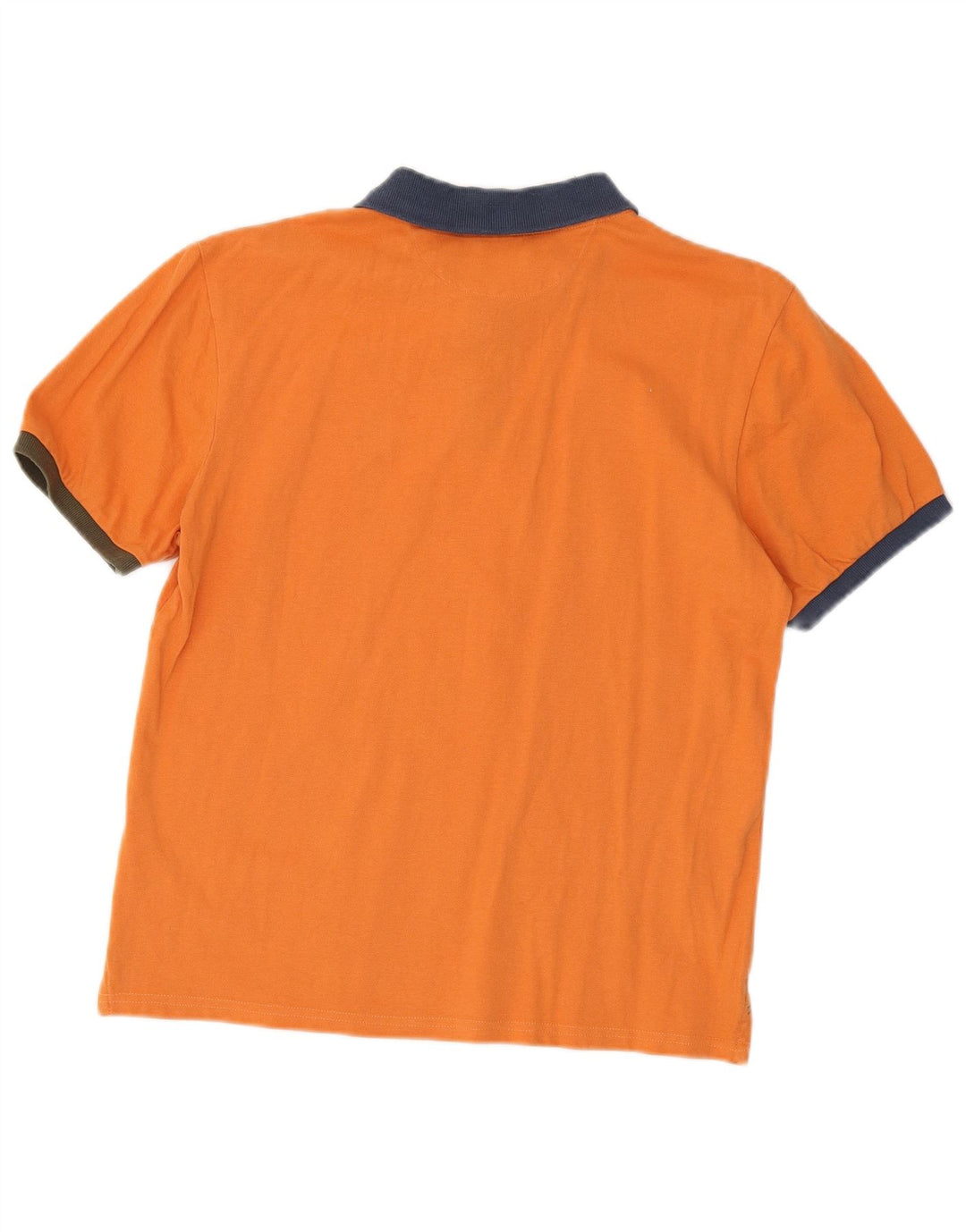 North Sails Herre poloshirt Medium Orange Colourblock Bomuld
