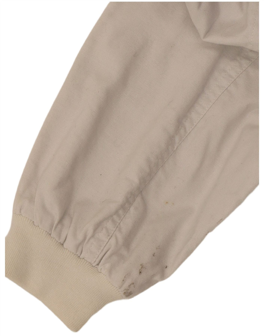 Ny Hurtig Herre Button Neck Sweatshirt Jumper Stor Hvid Bomuld