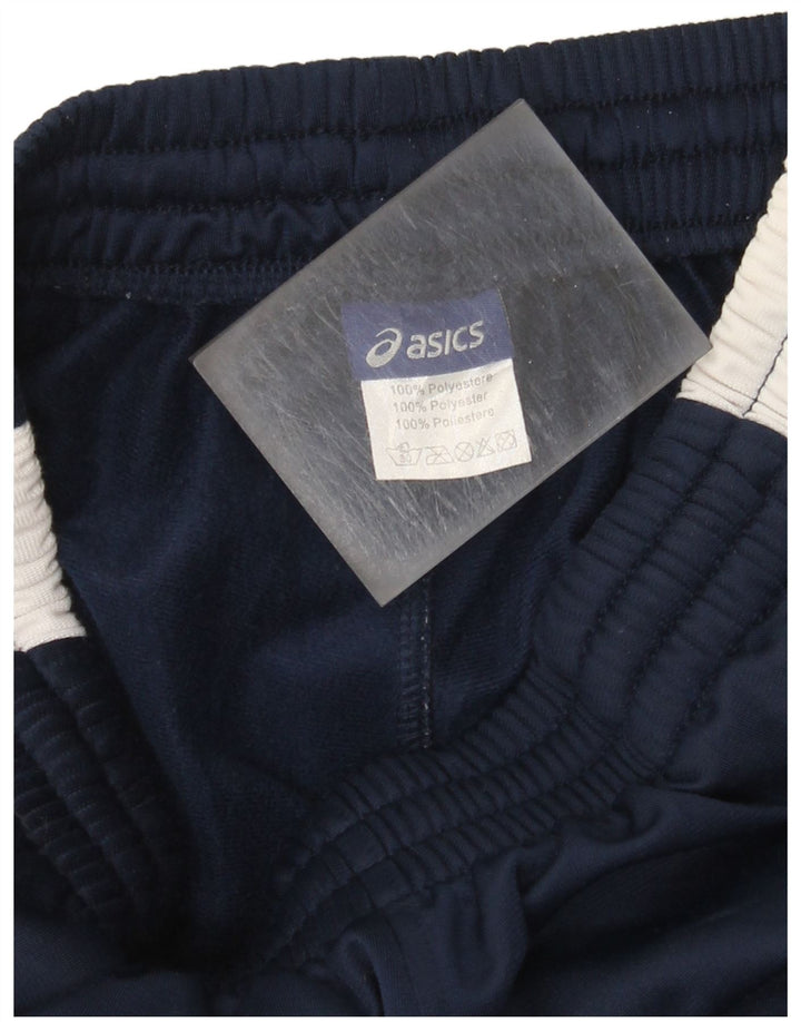 Asics træningsdragt bukser til kvinder UK 12 Medium Navy Blue Colourblock