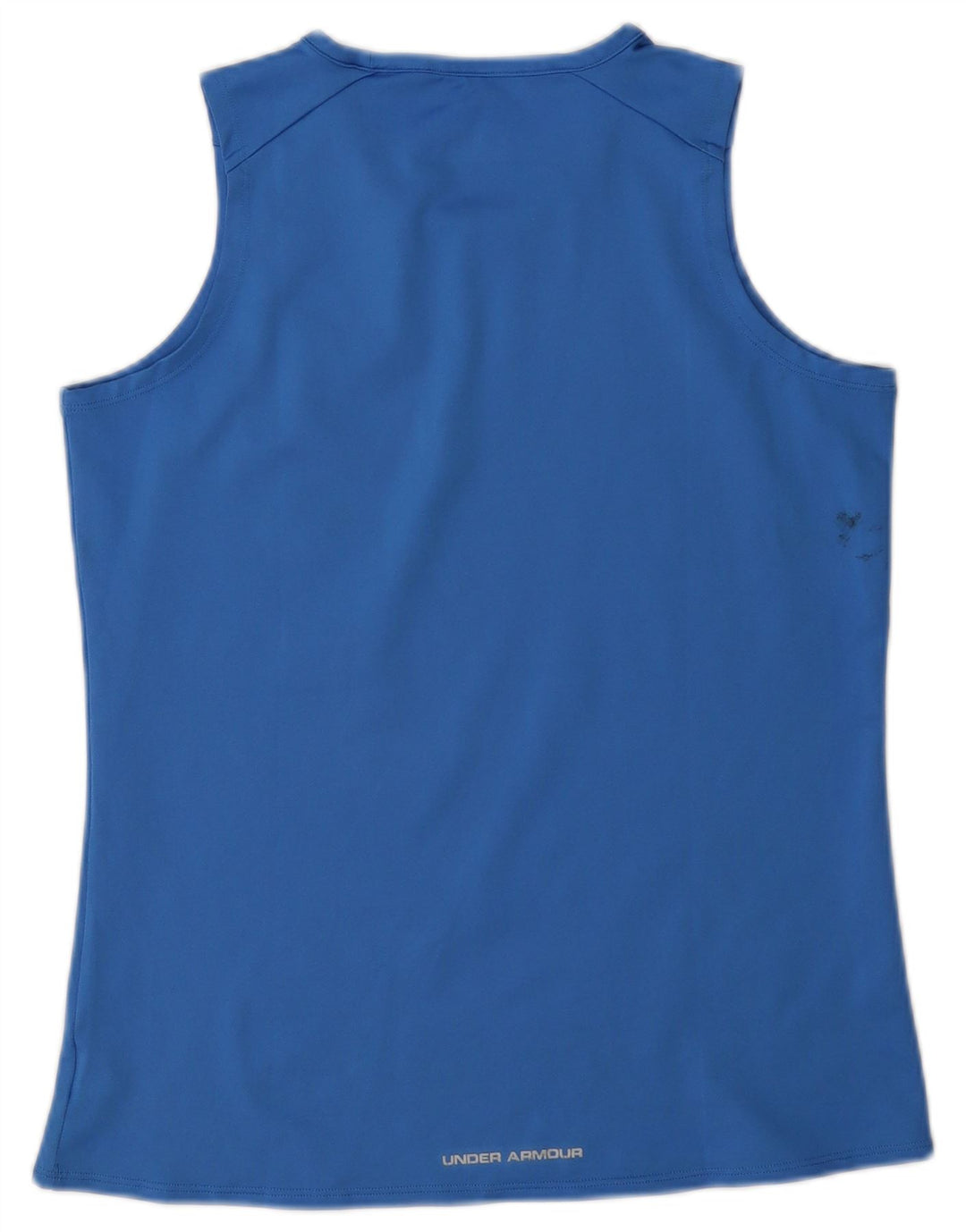 Under Armour Womens Heat Gear Grafisk Vest Top UK 14 Medium Blue
