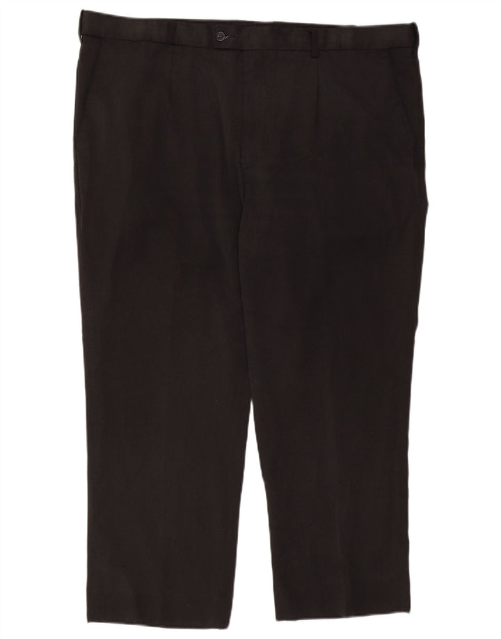 Farah Herre Pegged Suit Bukser W41 L26 Sort Polyester
