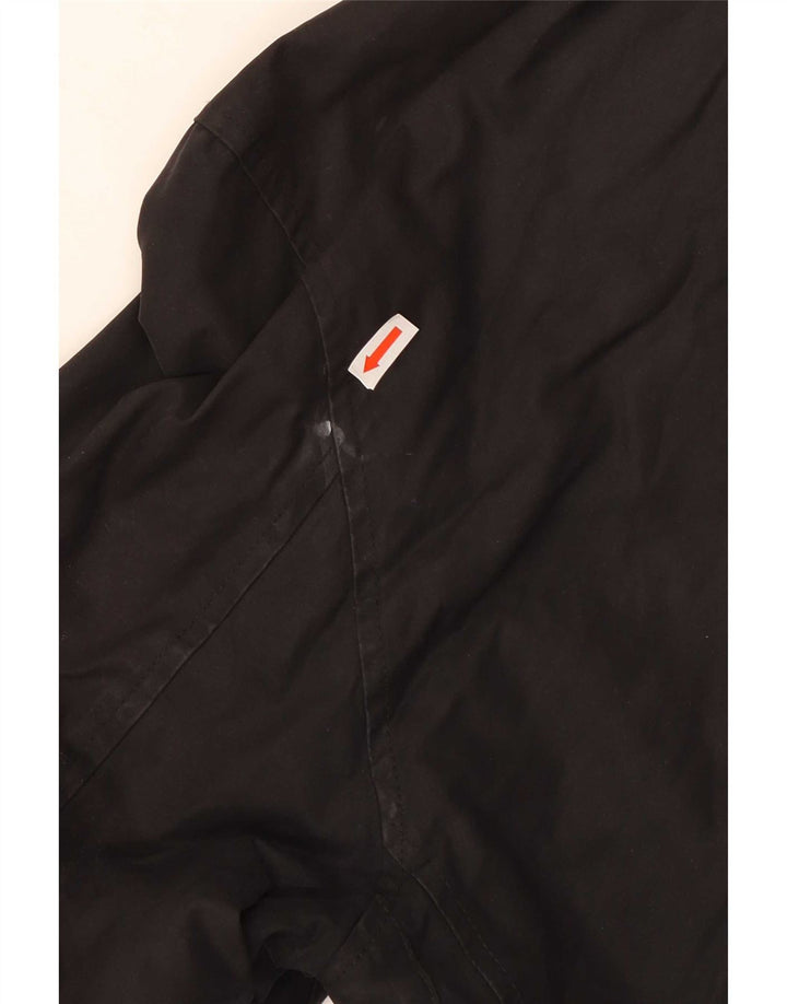 Tommy Hilfiger Herre Overfrakke UK 38 Medium Sort Polyester