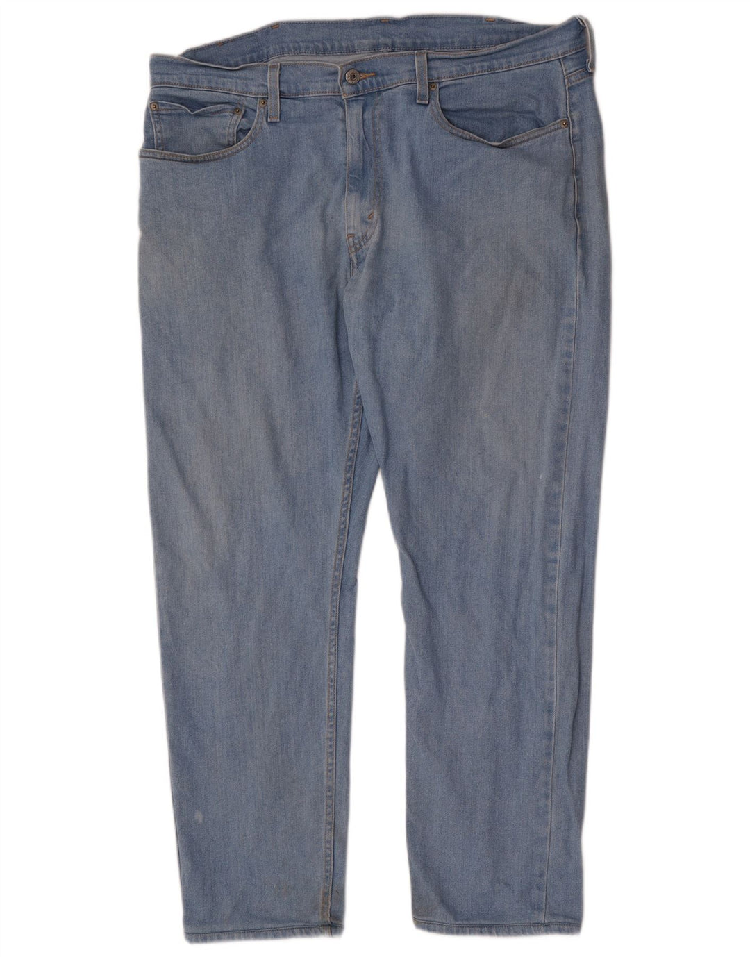 Levi's Herre 502 tilspidsede jeans W38 L32 blå bomuld