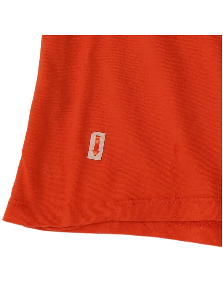 Nike herre atletisk snit T-shirt top XL orange bomuld