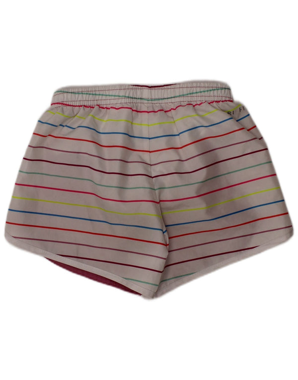 Nike piger sportsshorts 5-6 år Medium Pink stribet
