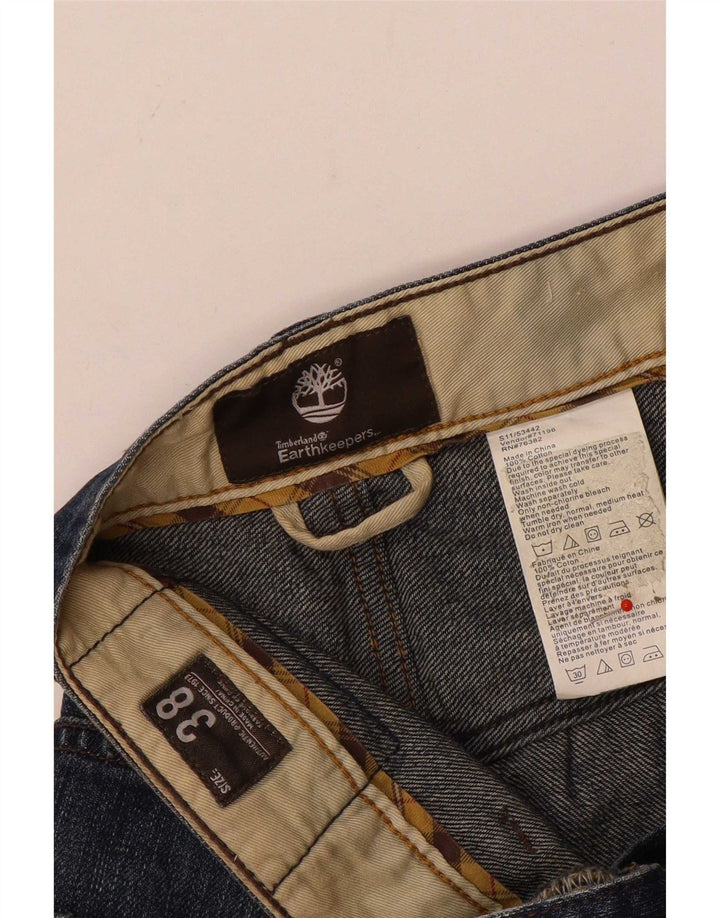 Timberland Mens Earthkeepers Straight Jeans W38 L33 Blå Bomuld