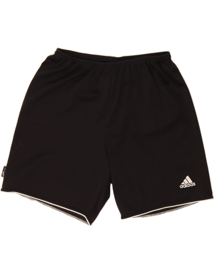 ADIDAS Mens Climalite Sport Shorts XL  Black Polyester Vintage Adidas and Second-Hand Adidas from Messina Hembry 