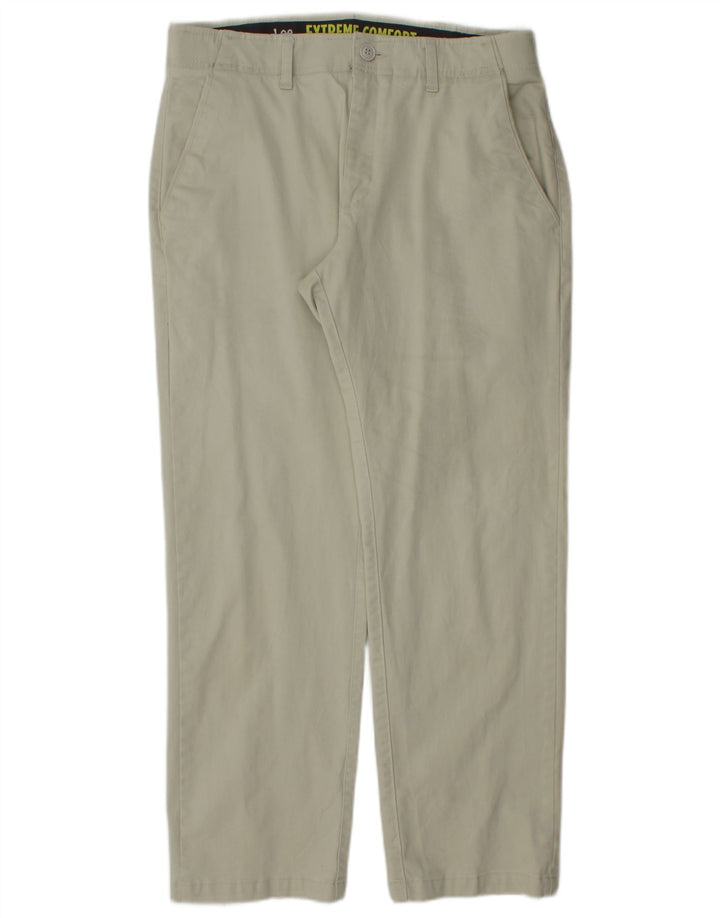 LEE Mens Extreme Comfort Straight Chino Bukser W33 L30 Grøn Bomuld