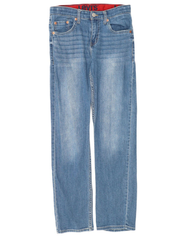 Levi's Girls 514 lige jeans 13-14 år W27 L29 blå bomuld