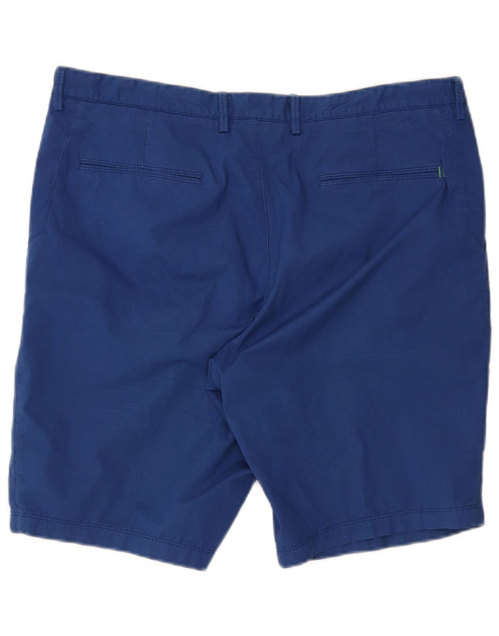 Hugo Boss Chino Shorts til mænd W38 XL Blå