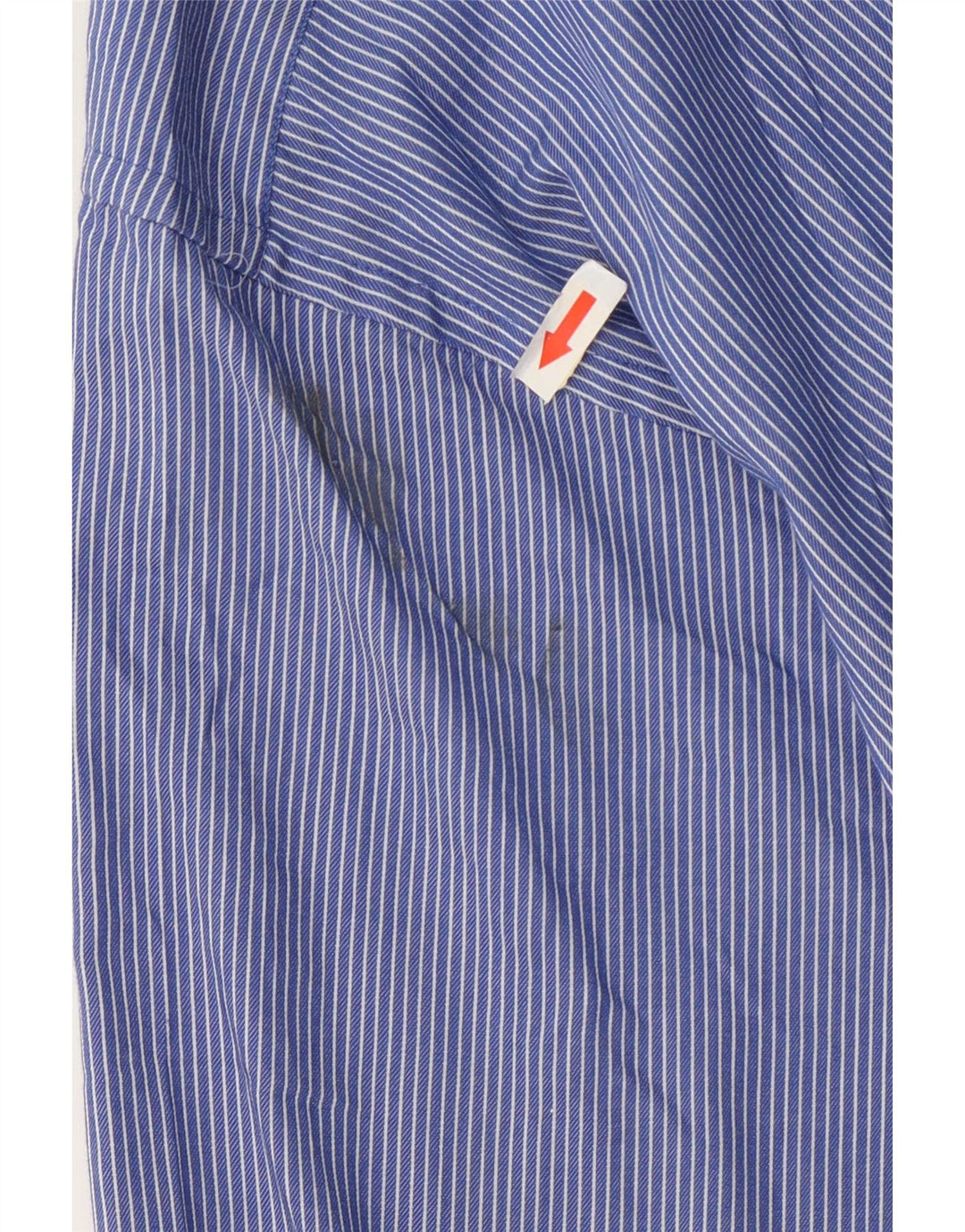 Chaps Herreskjorte str. 16 1/2 Large Blue Pinstripe Cotton