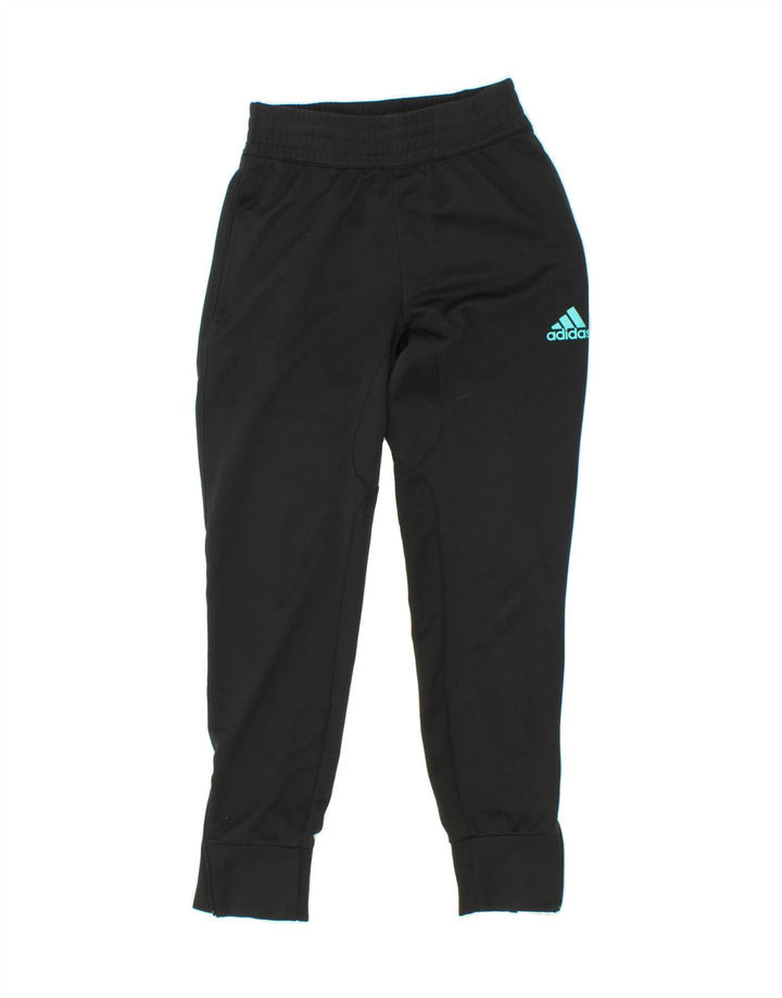ADIDAS Mens Climalite Tracksuit Trousers Joggers XS  Black Polyester Vintage Adidas and Second-Hand Adidas from Messina Hembry 