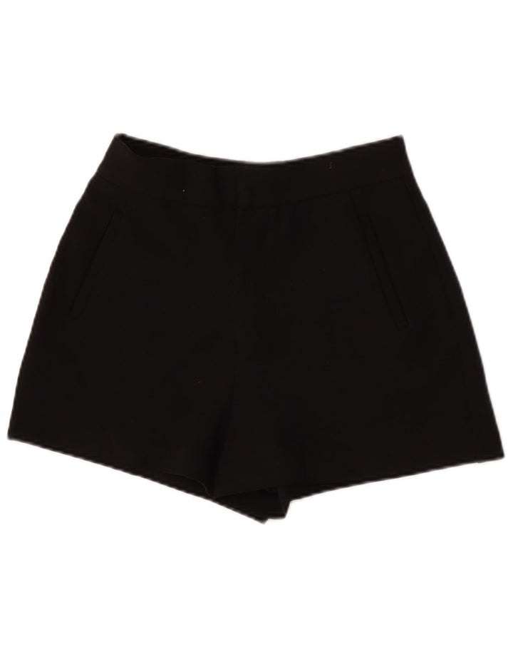 Zara højtaljede chinoshorts til kvinder Small W26 Sort