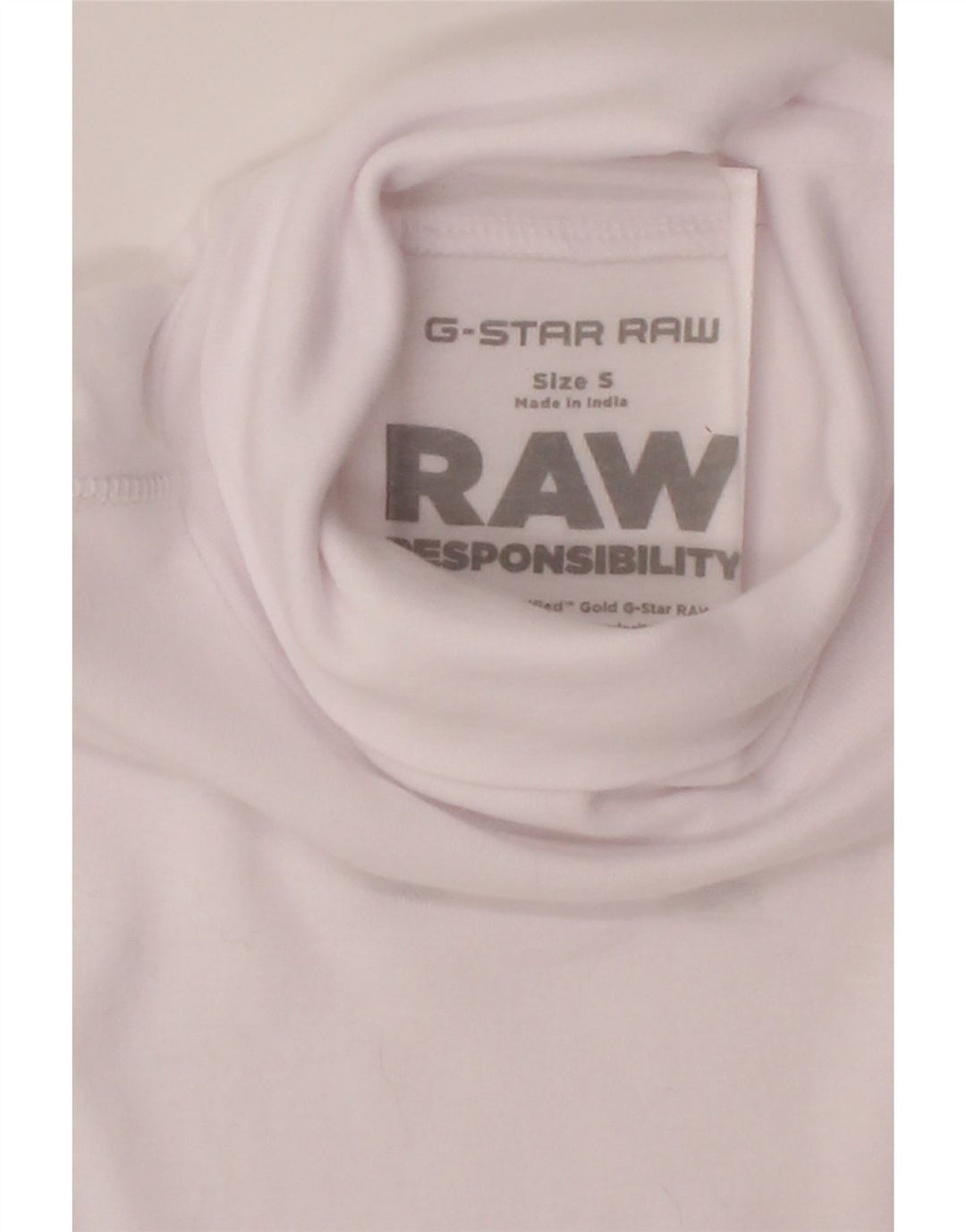 G-STAR Womens Top Long Sleeve UK 10 Small White Vintage G-Star and Second-Hand G-Star from Messina Hembry 