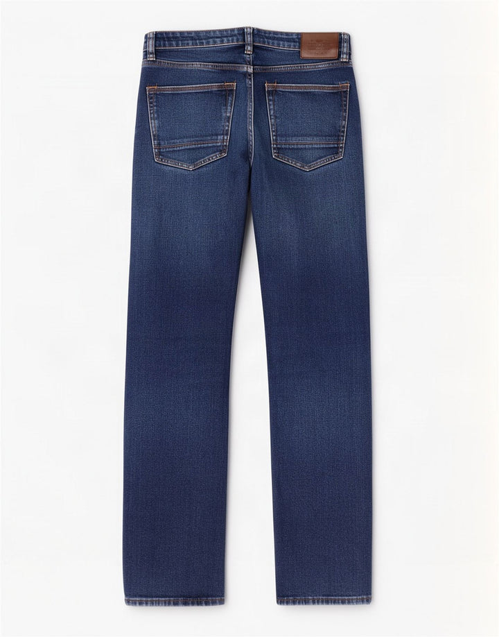 Marks & Spencer Straight Jeans til mænd W32 L29 blå bomuld