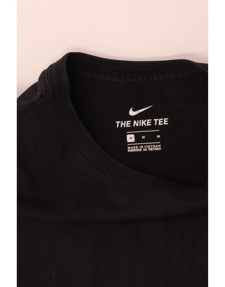 Nike T-shirt top mellem sort bomuld til mænd