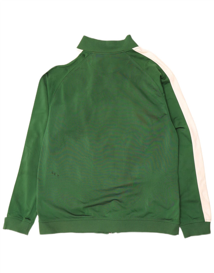 Nike træningsdragt topjakke til mænd 2XL Grøn Colourblock Polyester