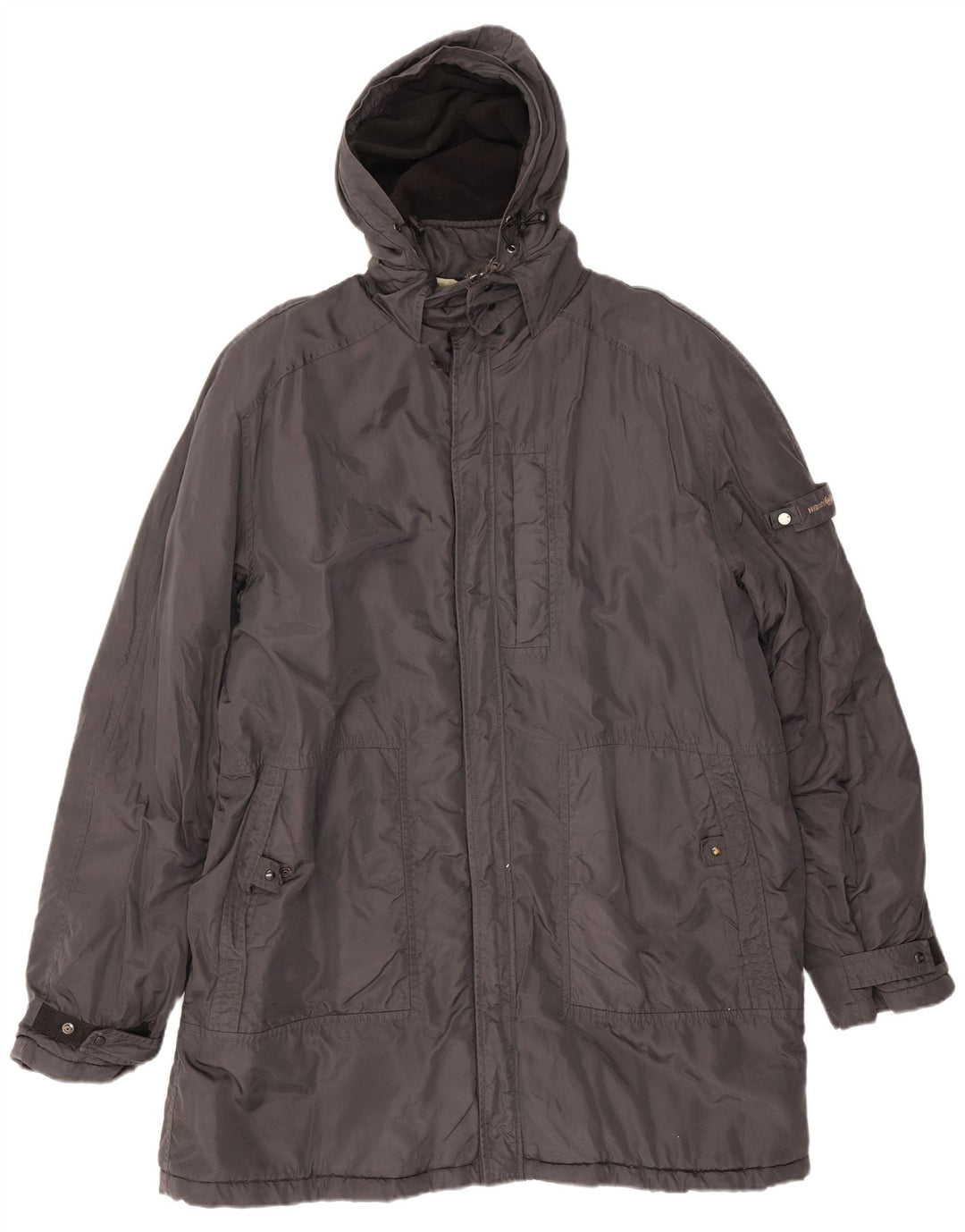 Henri Lloyd Herre Hooded Windbreaker Coat UK 44 2XL Grå