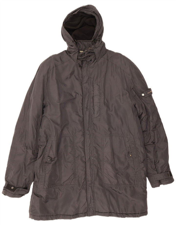 Henri Lloyd Herre Hooded Windbreaker Coat UK 44 2XL Grå