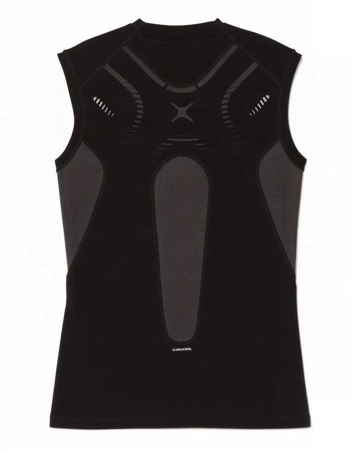 Adidas Herre Climacool Vest Top Stor Sort Colourblock Polyester