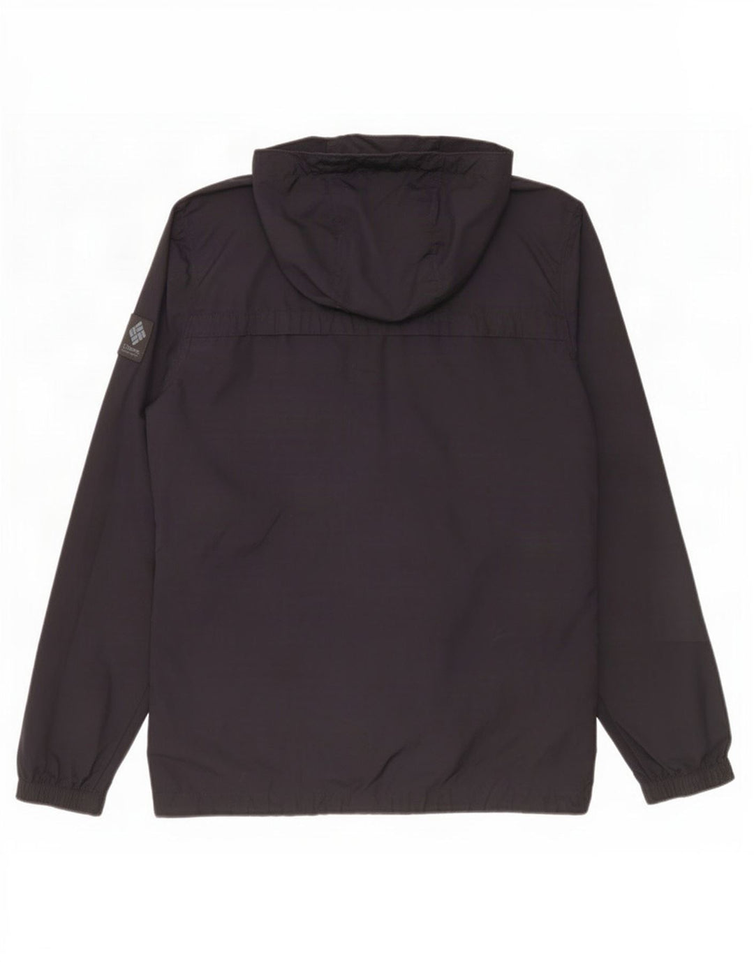 Columbia Regnjakke med hætte til mænd UK 36 Small Navy Blue Polyester