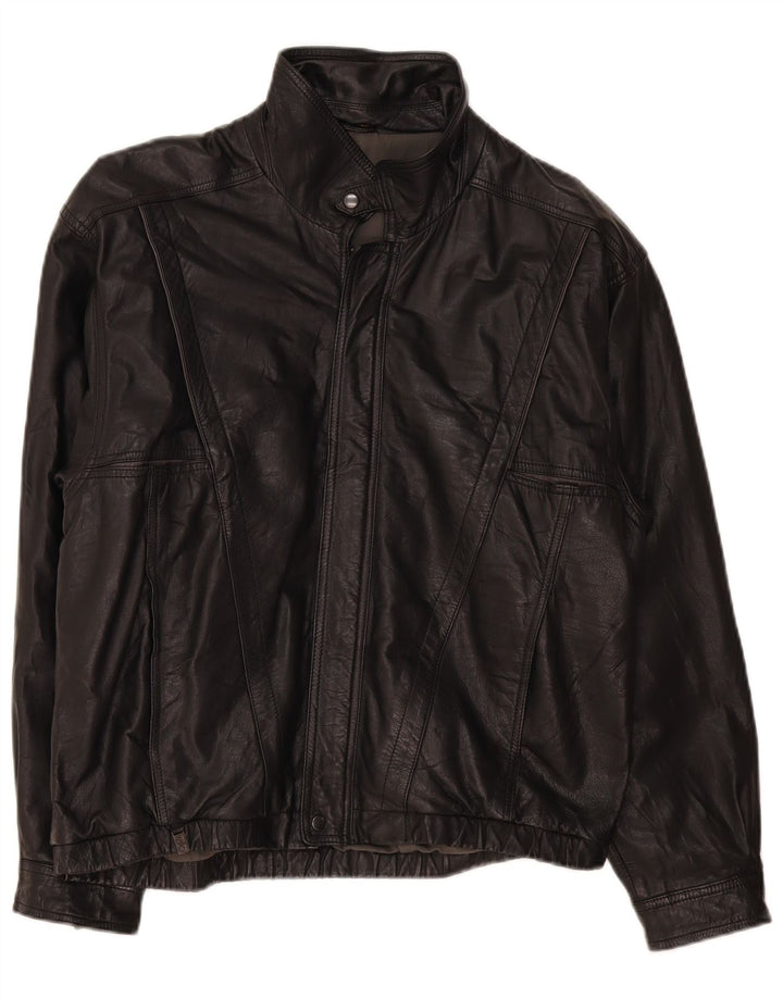 Vintage herre læderjakke UK 38 Medium Black