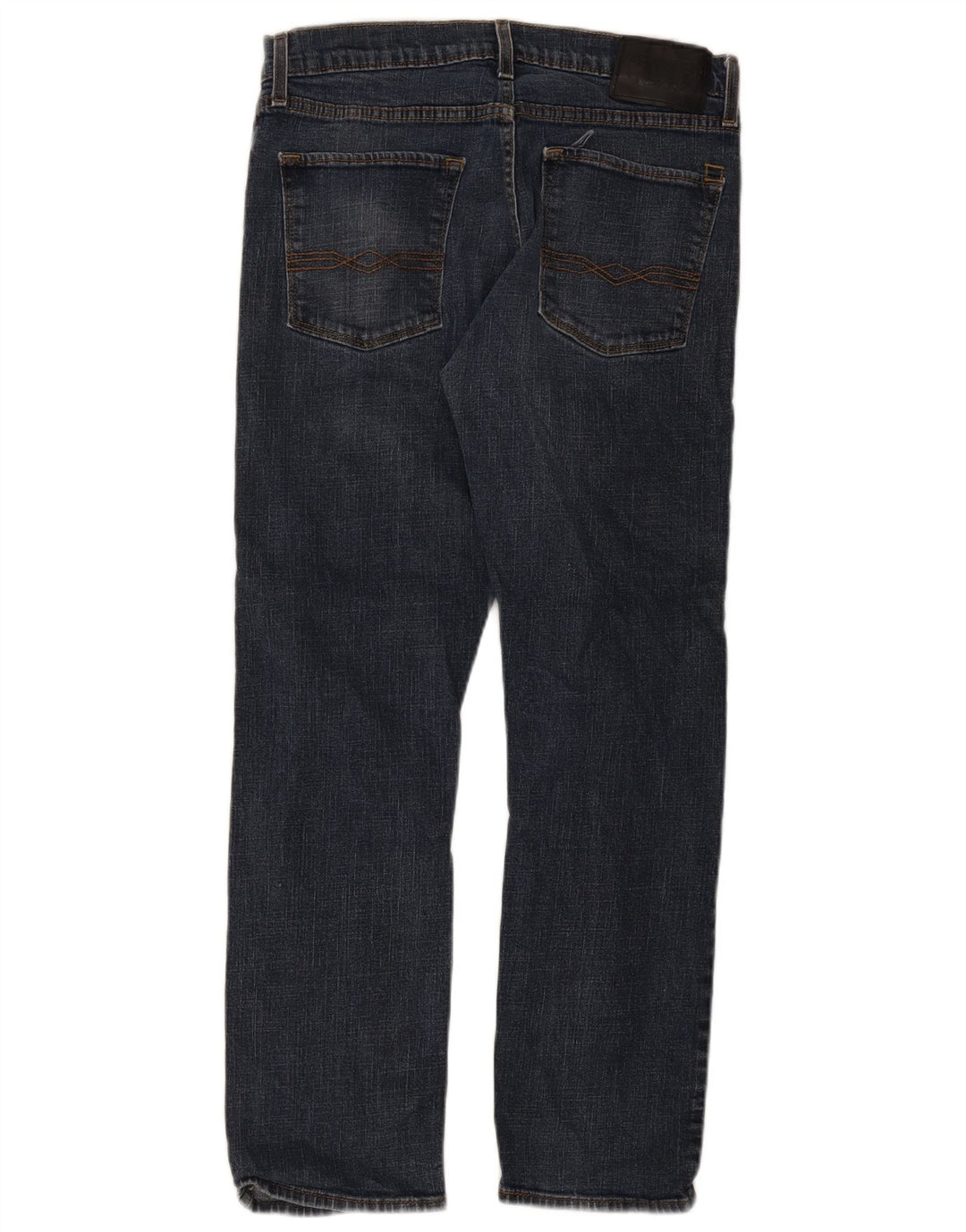 Levi's Herre Denizen Slim Straight Jeans W34 L30 Marineblå Bomuld