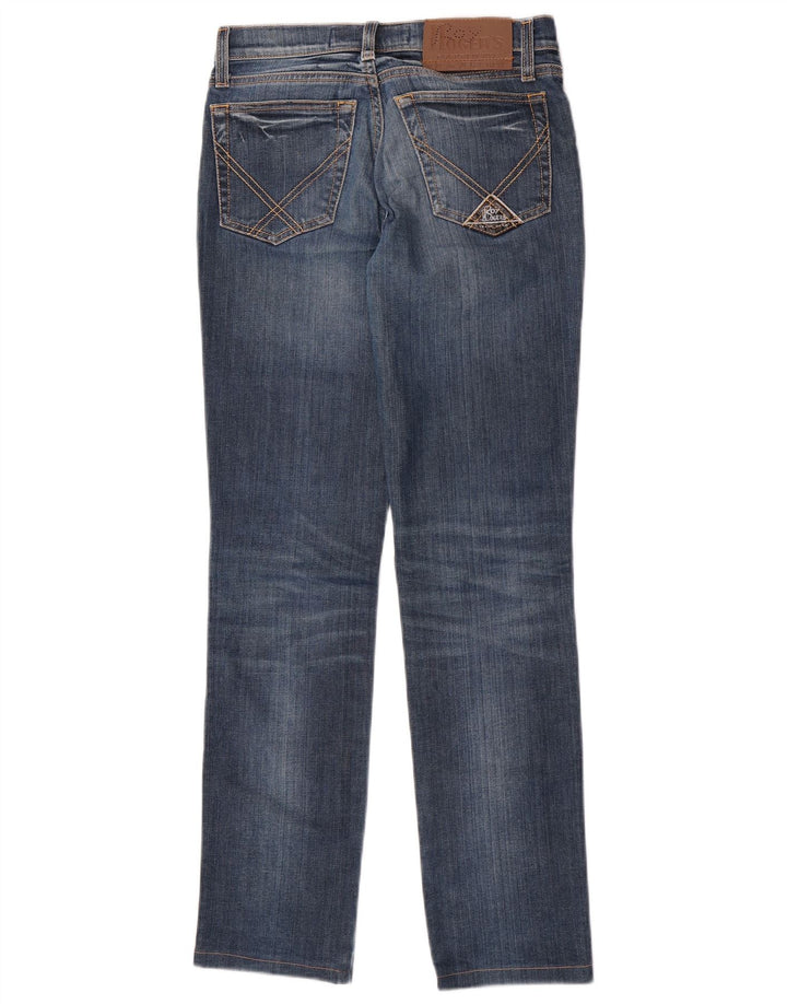 Roy Rogers lige jeans til kvinder W27 L30 blå bomuld