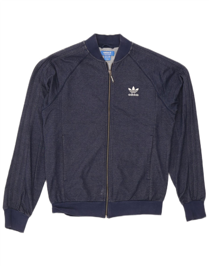 Adidas Træningsdragt til mænd Topjakke Medium Navyblå Bomuld