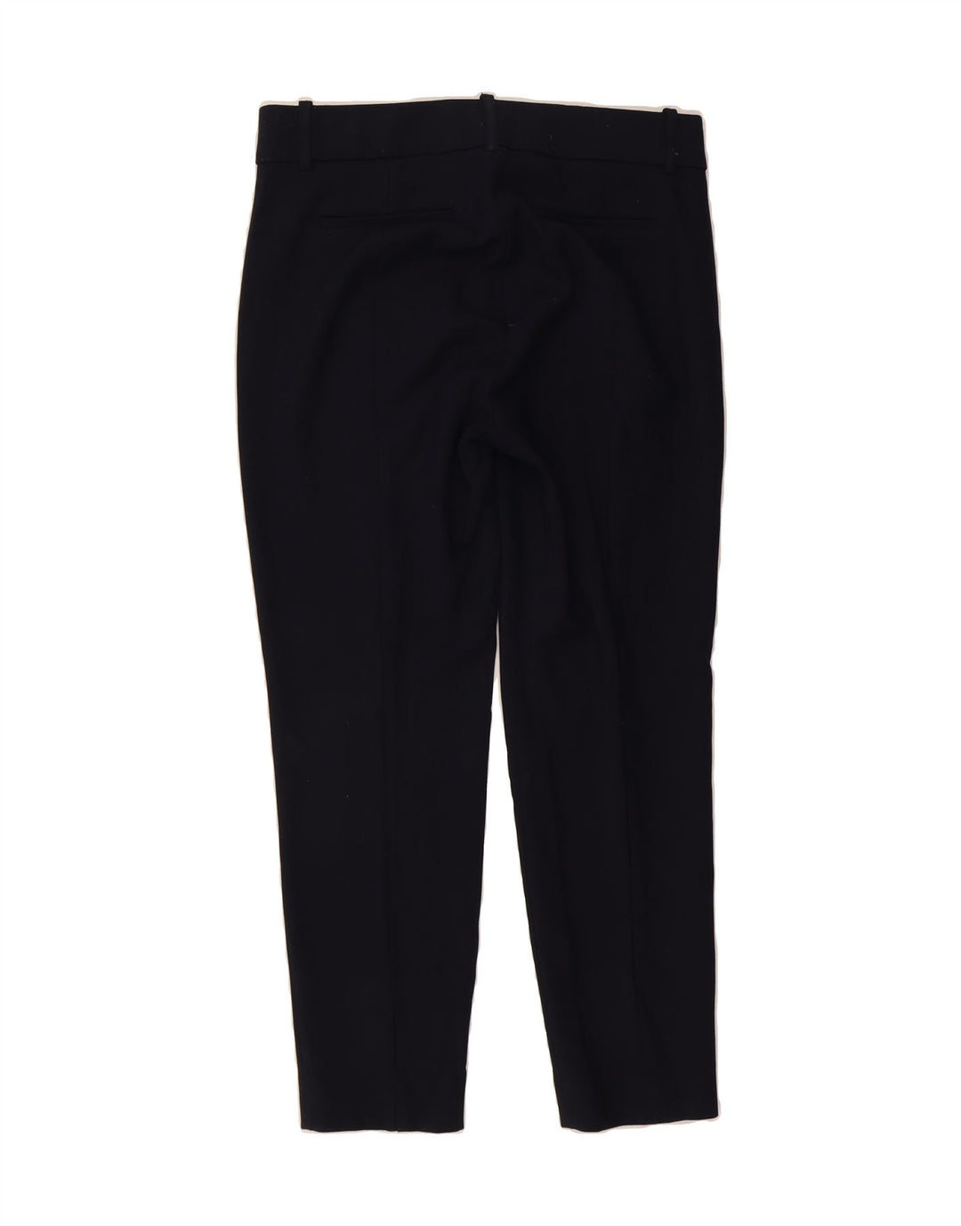 J. CREW Womens Slim Chino Trousers US 8 Medium W30 L26 Navy Blue Polyester Vintage J. Crew and Second-Hand J. Crew from Messina Hembry 
