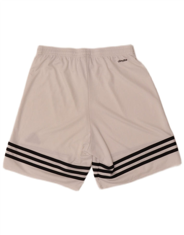 Adidas Herre Climalite Sportshorts Små hvide polyester