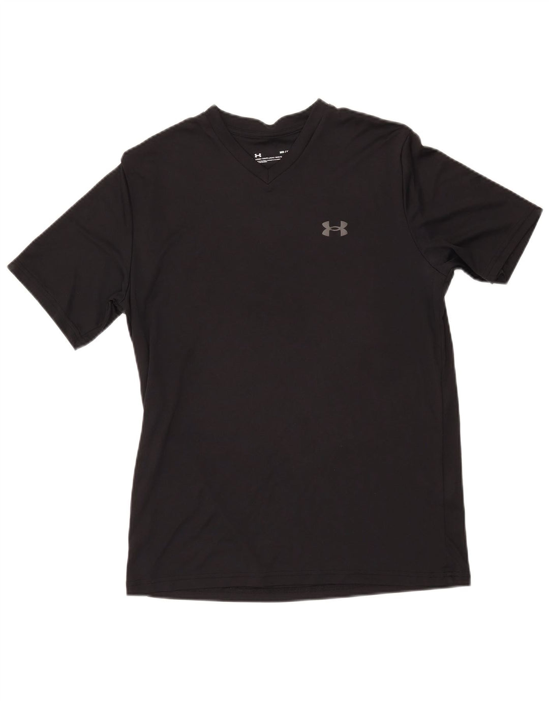 UNDER ARMOUR Herre T-Shirt Top Medium Sort Polyester