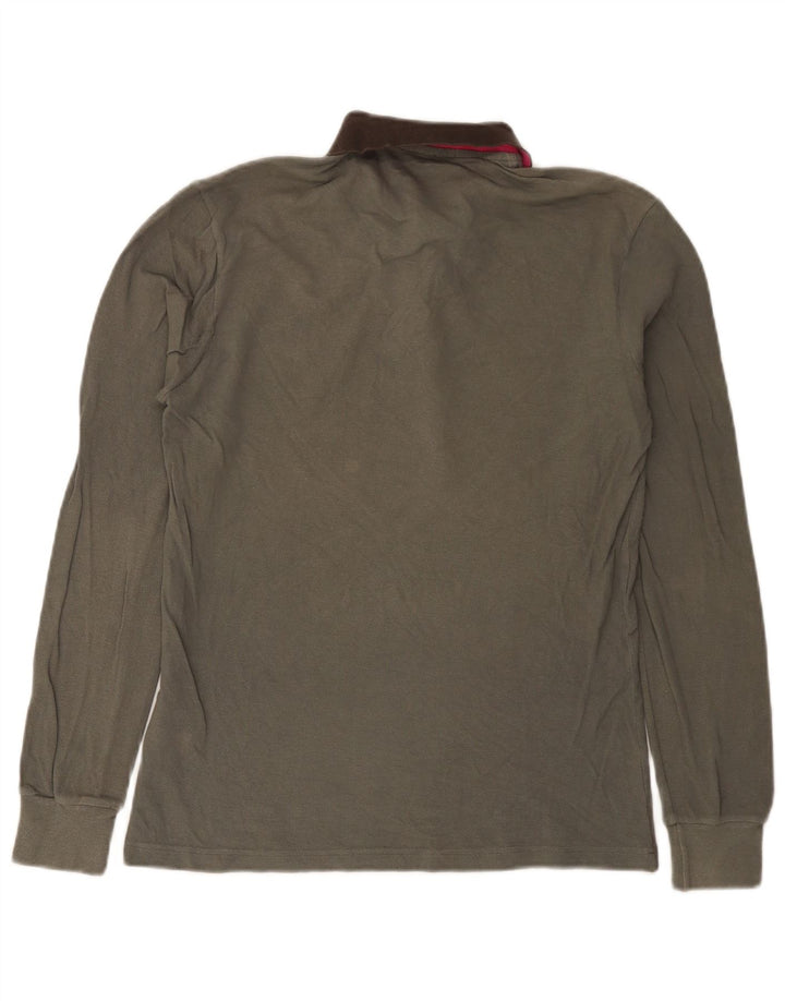 Fred Perry Langærmet Rugby Polo Shirt Lille Grå Bomuld