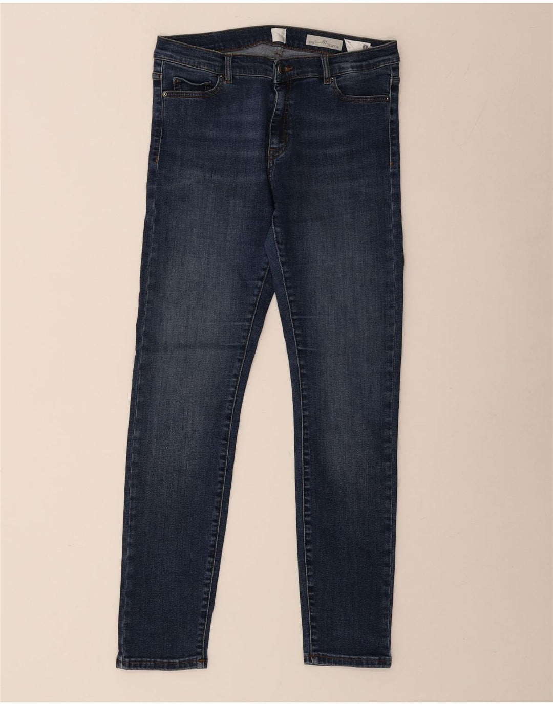 Hugo Boss Dame Slim Jeans W30 L32 Blå Bomuld