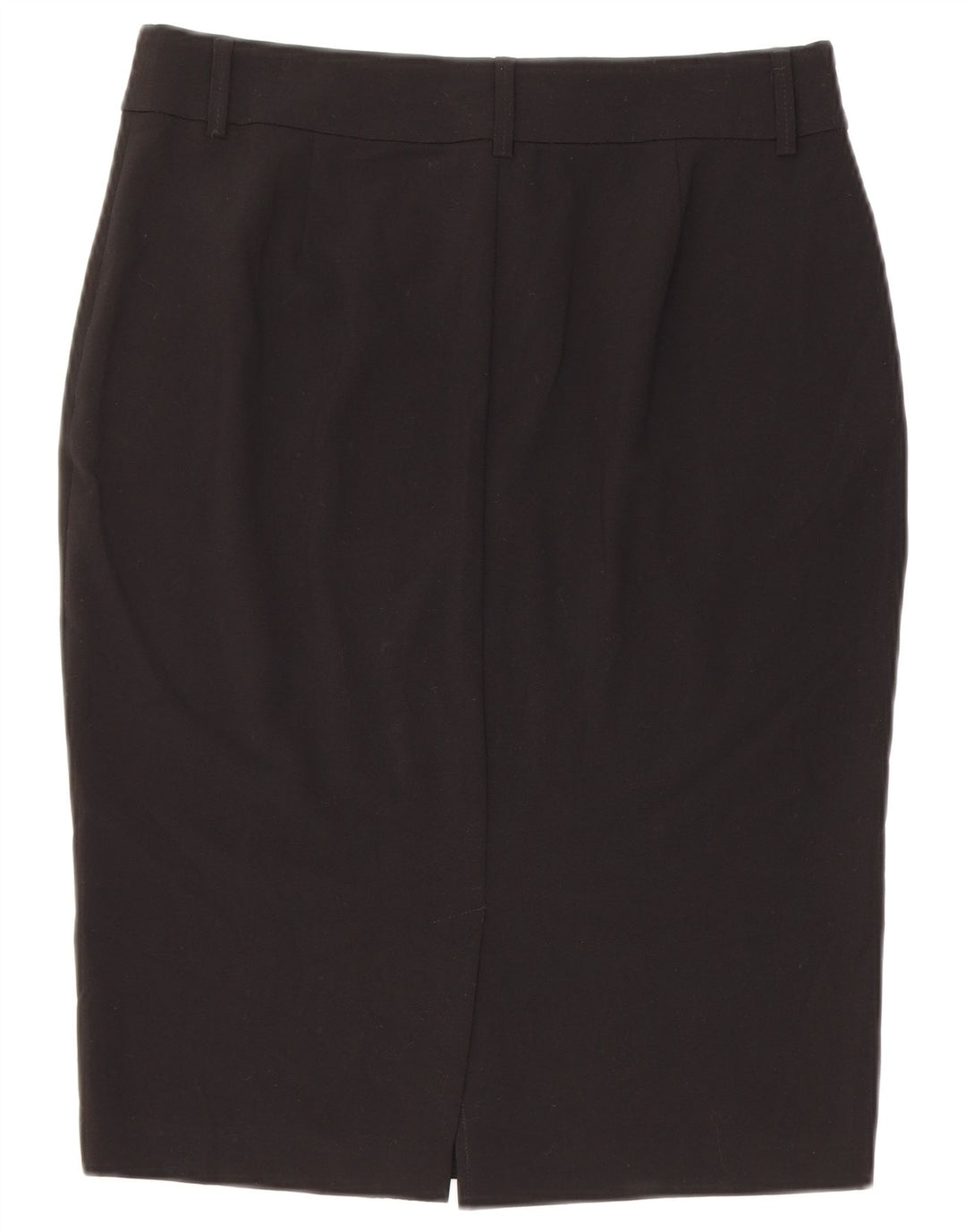 Marks & Spencer Pencil Nederdel til kvinder UK 12 Medium W30 Sort Polyester