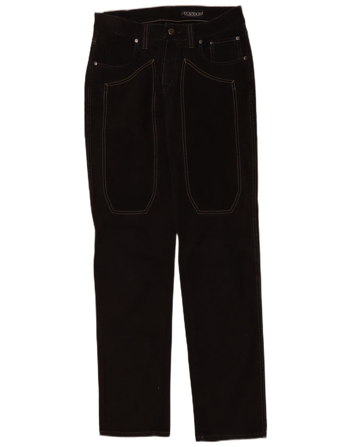 Jeckerson Straight Jeans til mænd W31 L33 Sort bomuld
