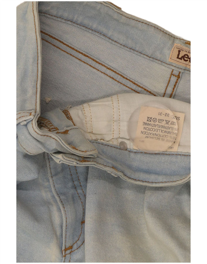 LEE Dame Iris Skinny Jeans W32 L31 Blå Bomuld