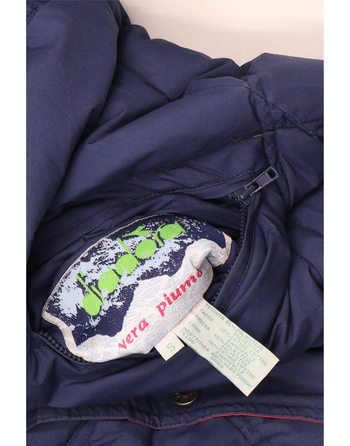 Diadora Herre vendbar polstret jakke UK 36 Lille rød polyester