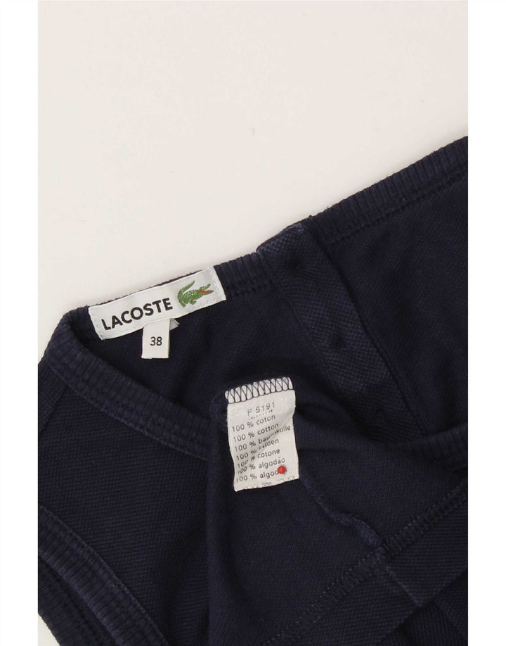 Lacoste Damevest Top Størrelse 38 Medium Navyblå Bomuld