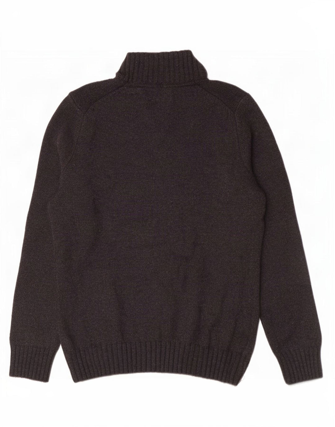 Marks & Spencer Herre Blue Harbor Zip Neck sweater lille grå