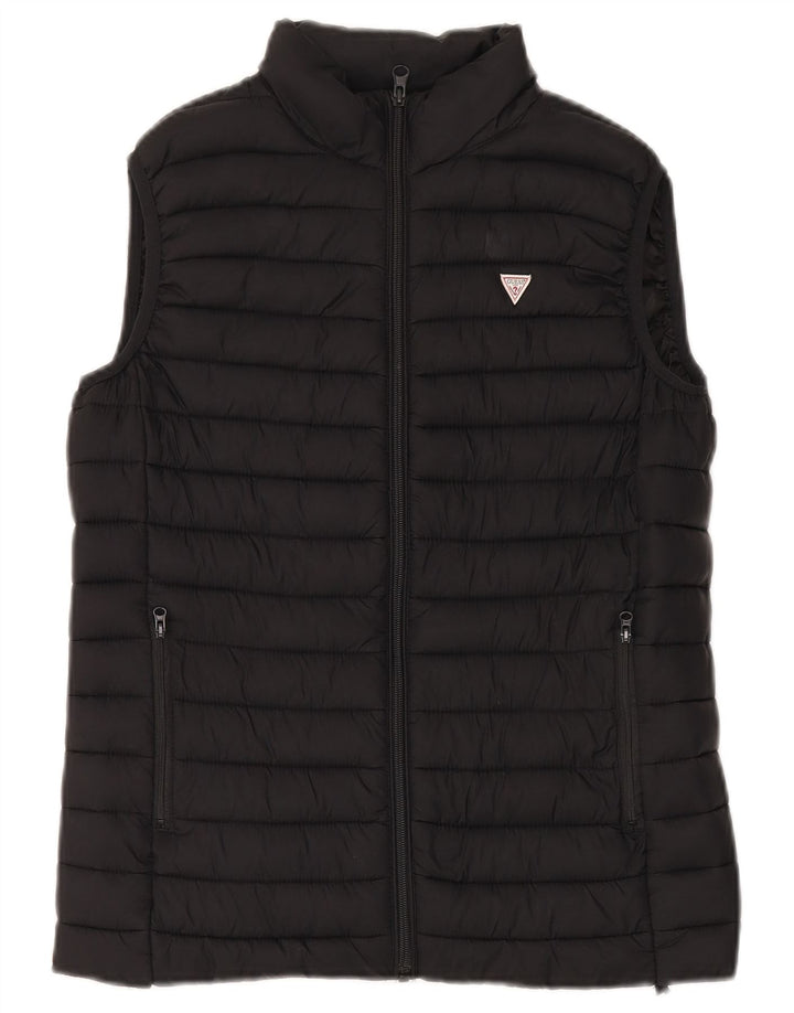 Guess Boys Polstret Gilet 13-14 år sort polyamid