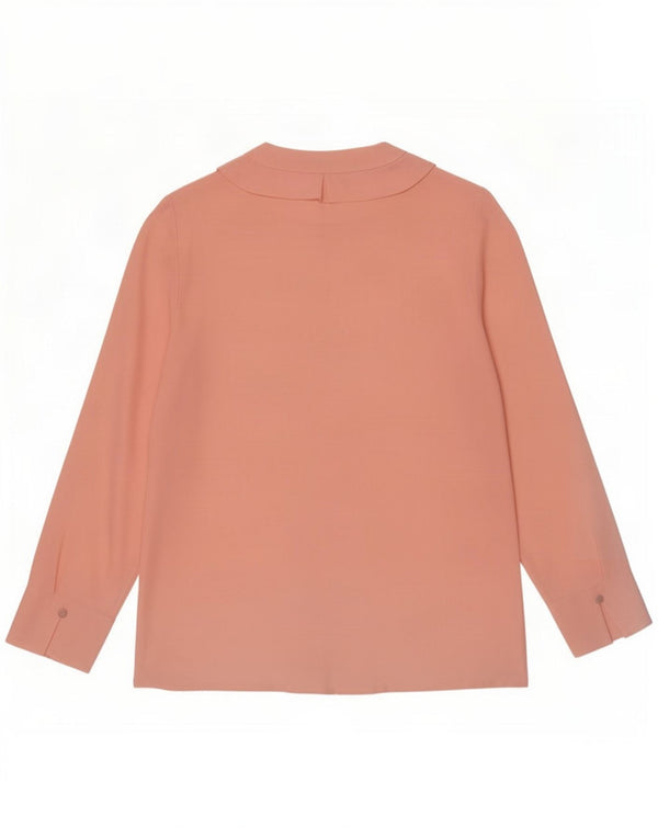 Luisa Spagnoli Dame Flæse foran Bluse IT 42 Medium Pink
