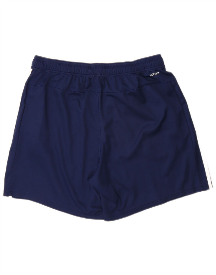 Adidas Herre Aeroready Regular Fit Sportshorts Large Navy Blue Polyester
