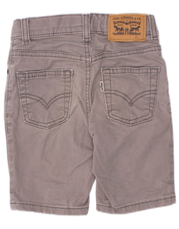 Levi's Boys 511 Slim Casual Shorts 6-7 år W20 Grå Bomuld