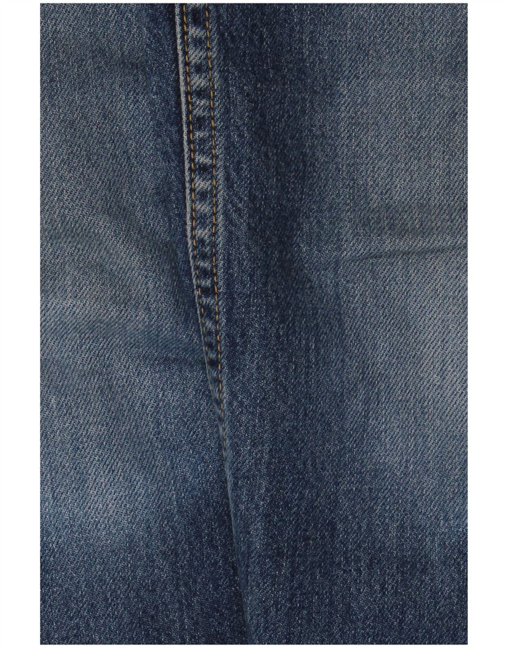 Lee Dame Straight Jeans US 10 Large W24 L28 Blå Bomuld