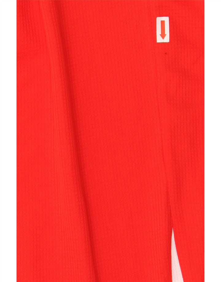 PUMA Mens T-Shirt Top Large Red Colourblock Vintage Puma and Second-Hand Puma from Messina Hembry 