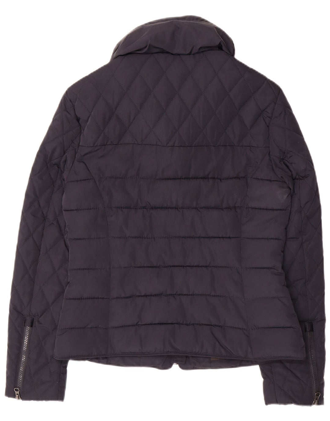 Superdry Polstret Damejakke UK 14 Medium Navy Blue Polyester