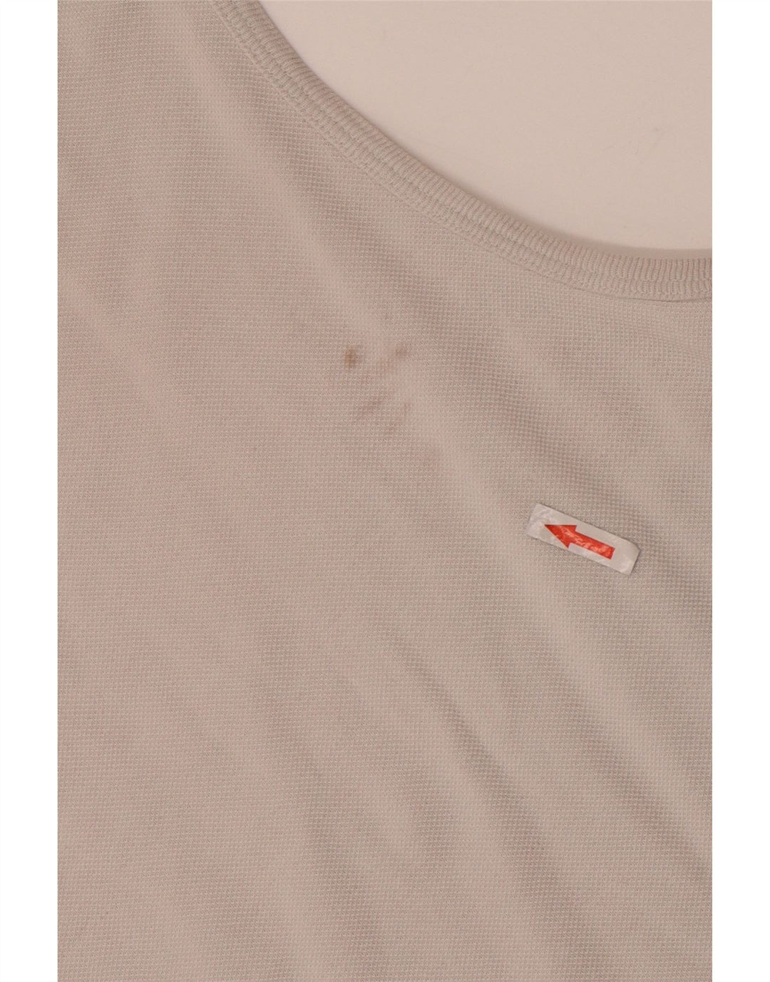 LACOSTE Pigevest Top 11-12 År Off White Bomuld
