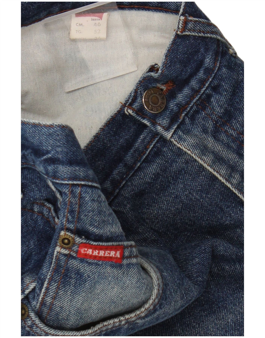 Carrera Herre 700 Straight Jeans W36 L30 Blå Bomuld